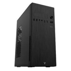 Gabinete VORAGO GAB101K ATX Media torre ATX MicroATX MiniITX Negro 500 W TL1