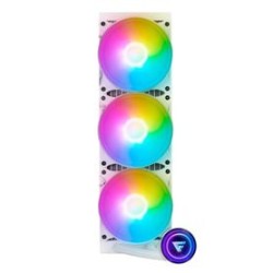 LQG700 WH ENFRIAMIENTO LiQUIDO GAME FACTOR LQG700 360mm RGB 3 fan 120mm BLANCO IDCARDKR2K