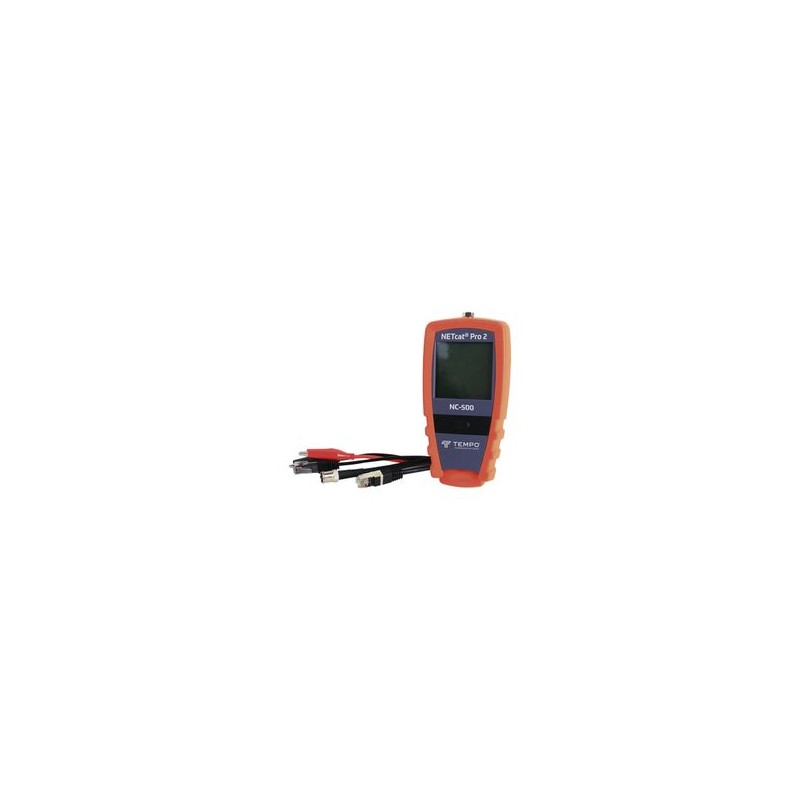 Probador Profesional Para Cable Utp Stp Y Cable Coaxial (netcat® Pro2) Con Pantalla Táctil Retroiluminada