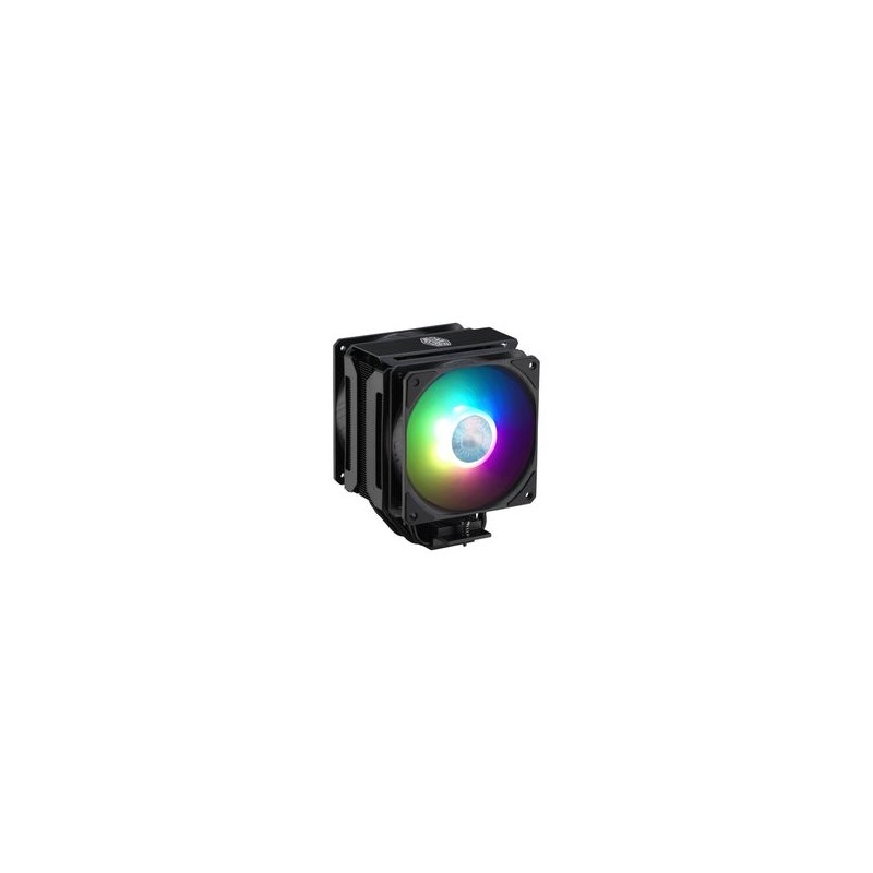 Disipador MAPT6PS218PAR1 CPU Cooler Master MasterAir MA612 Stealth ARGB 120mm 6501800RPM Negro NMG-30U2
