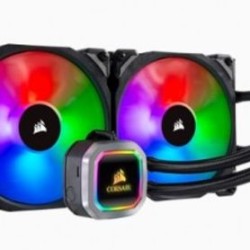 Enfriador H115I RGB  CORSAIR CW9060038WW/RF REFURBISH Negro Enfriador TL1