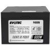 Fuente de Poder EVOTEC P4600W Negro 600 W PC TL1