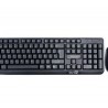 KIT TECLADO Y MOUSE VORAGO KM302 INALAMBRICO NEGRO SBNB600