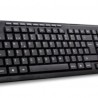Kit de teclado y mouse multimedia alambrico TechZone con conexión USB mouse 1000 DPI´s 1 ano de garantia. TL1