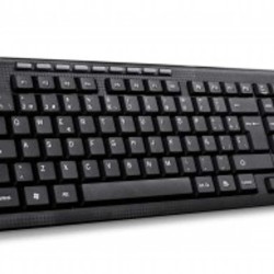 Kit de teclado y mouse multimedia alambrico TechZone con conexión USB mouse 1000 DPI´s 1 ano de garantia. TL1