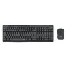 Kit Teclado y Mouse LOGITECH MK295  Negro TL1