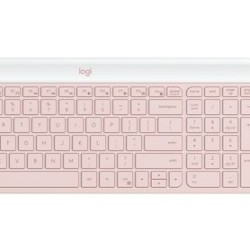 Kit Teclado y Mouse  LOGITECH  Rosa 10 m 6005460