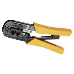 Pinzas Para Terminación De Conectores Rj45 De 8 Posiciones Y  Rj11/rj12 De 4 Y 6 Posiciones