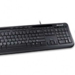 Kit de Teclado y Mouse MICROSOFT WIRED DESKTOP 600 USB Negro 400 DPI TL1