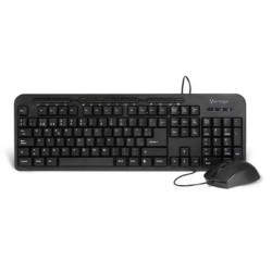 Kit Teclado y Mouse VORAGO KM107 Negro  TL1
