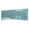 Kit Teclado y Mouse PERFECT CHOICE PC201243 Turquesa 10 m 800 / 1000 / 1600 DPI TL1