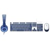 Kit alámbrico mouseteclado Azul Perfect Kids Farben PC201731 TL1