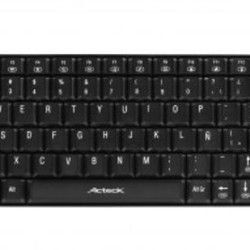 Kit Teclado y Mouse Inalámbrico ACTECK AC916622 Mini 79 teclas Negro 10 m TL1