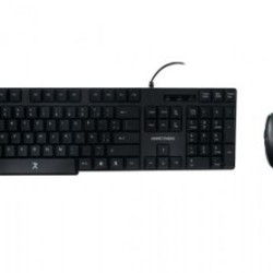 Kit de Teclado y Mouse PERFECT CHOICE  Estándar Negro 1200 DPI TL1