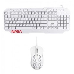 COMBO TECLAOD Y MOUSE NASA NSGC01 marca TechZone TL1