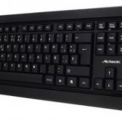 Kit Teclado y Mouse USB  ACTECK AC916639 Estándar 104 Teclas Negro SBNB600