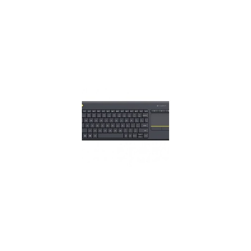 Wireless Touch Keyboard LOGITECH K400 PLUS Negro Inalámbrico TL1