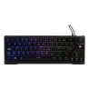 Teclado Vorago Start The Game KB506 Tkl Factor 65 Rgb Rueda Multimedia Alámbrico Anti Ghosting Usb Negro TL1