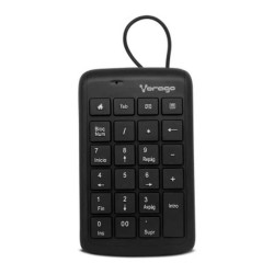 Teclado VORAGO KB105 USB Notebook/PC Negro TL1