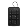 Teclado VORAGO KB105 USB Notebook/PC Negro TL1