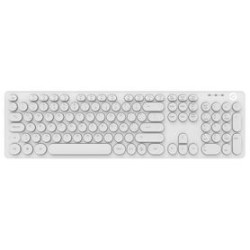 TECLADO GETTTECH GTI28201B IGNITE BACKLIGHT USB BLANCO 105 TECLAS TL1