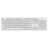 TECLADO GETTTECH GTI28201B IGNITE BACKLIGHT USB BLANCO 105 TECLAS TL1