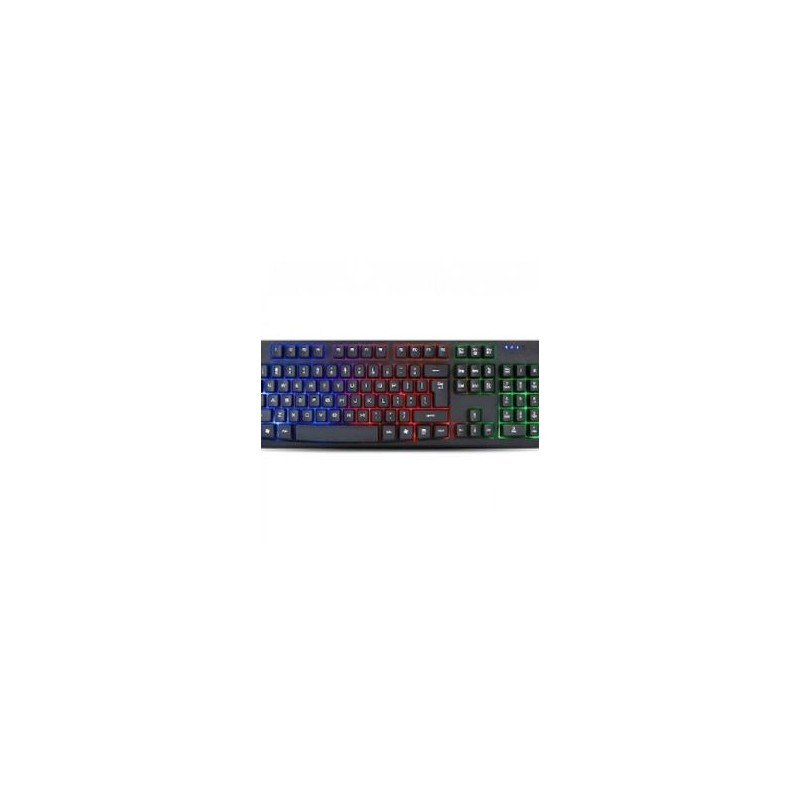 Teclado BROBOTIX 841581 USB Negro TL1