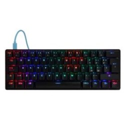 Teclado Mecánico  GAME FACTOR KBG560BL USB Negro TL1