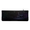 Teclado APOLO Balam Rush BR931359 USB Negro Iluminación de 3 colores Reposa munecas fijo TL1