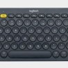 Teclado LOGITECH K380 MULTIDEVICE Bluetooth Inalámbrico Universal Negro TL1
