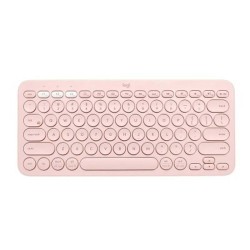 Teclado MULTIDEVICE BLUETOOTH LOGITECH K380 Inalámbrico Rosa TL1