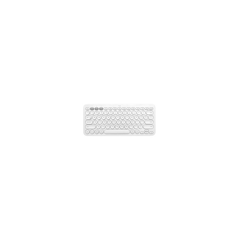 Teclado MULTIDEVICE BLUETOOTH LOGITECH K380 Inalámbrico Blanco TL1