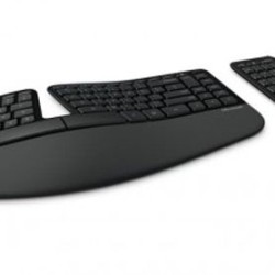 Teclado MICROSOFT 5KV00001 Inalámbrico Ergonómico Negro TL1