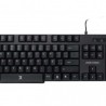 Teclado Alámbrico PERFECT CHOICE USB QWERTY Alámbrico Universal Negro TL1