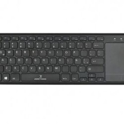 Teclado PERFECT CHOICE PC201021 RF inalámbrico QWERTY Negro Universal Inalámbrico TL1