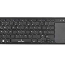 Teclado PERFECT CHOICE PC201021 RF inalámbrico QWERTY Negro Universal Inalámbrico TL1