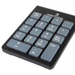 Teclado PERFECT CHOICE PC201014  USB Numérico Negro Inalámbrico TL1