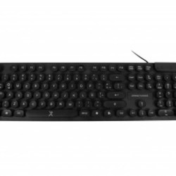 Teclado Alámbrico PERFECT CHOICE PC201045 USB Estándar Negro Portátil TL1