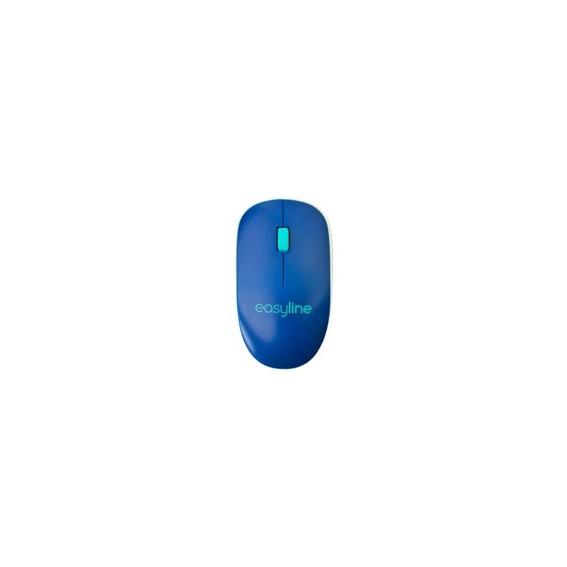 Mouse Easy Line EL995128  Azul Inalámbrico 1000 DPI TL1