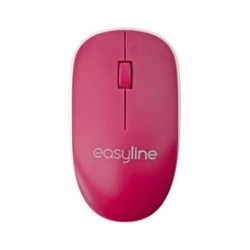 Mouse Easy Line EL995135 Magenta Inalámbrico 1000 DPI TL1