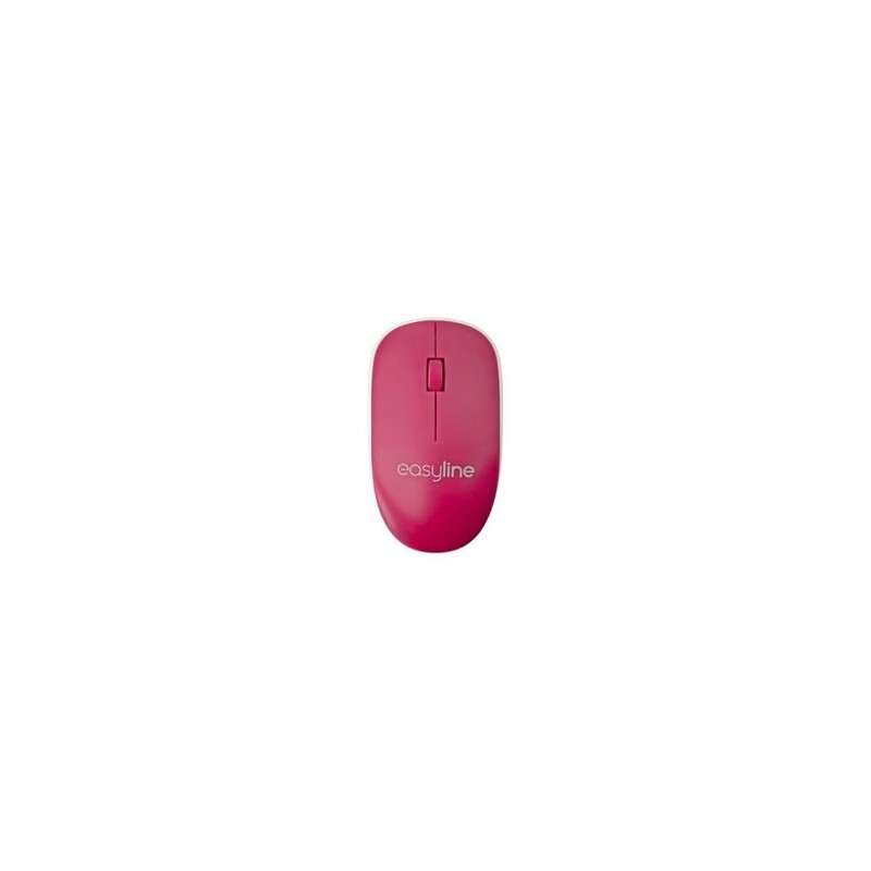 Mouse Easy Line EL995135 Magenta Inalámbrico 1000 DPI TL1