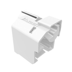 Kit De 10 Dispositivos Para Impedir Desconexión De Plug Rj45 Color Blanco Incluye Herramienta Para Instalar/retirar