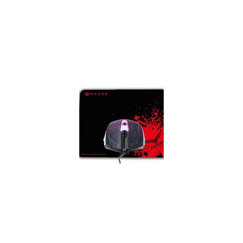Kit Mouse  Mousepad Naceb Technology NA632 Multi 4 botones USB Óptico 1200 DPI TL1