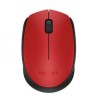Mouse LOGITECH M170 Rojo RF inalámbrico TL1