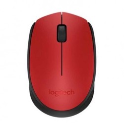 Mouse LOGITECH M170 Rojo RF inalámbrico TL1