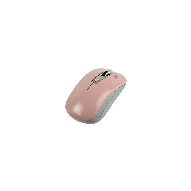 Mouse Inalámbrico PERFECT CHOICE Essentials Rosa Inalámbrico 800/1200/1600 DPI TL1