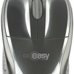 Mouse Easy Line EASY LINE Negro USB Óptico 1000 DPI TL1