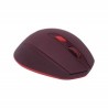 Mosue Naceb Technology NA0119R Rojo 6 botones Inalámbrico 1200  2400 DPI TL1