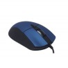Mouse Naceb Technology NA0115A Azul 6 botones Alámbrico Óptico 800  2400 DPI TL1