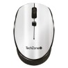 Mouse basico inalambrico TechZone hasta 1600 DPI´s 3 botones textura en rubber color plata 1 ano de garantia. TL1